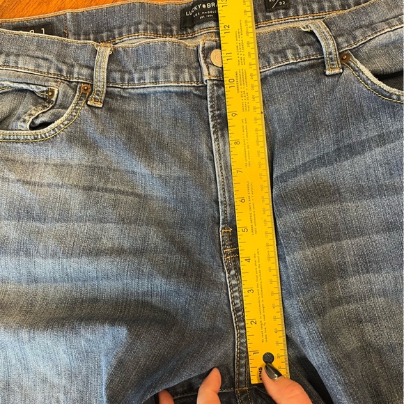 Men’s Lucky Brand 221 Straight blue denim jeans size 40/32 - Picture 6 of 11